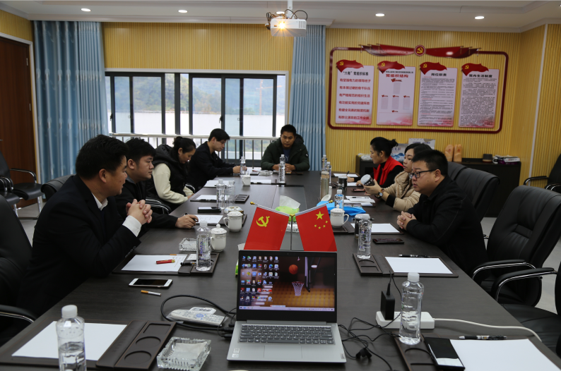 南宁腾桂工贸有限公司到我公司洽谈项目合作